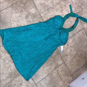 Turquoise never used dress..